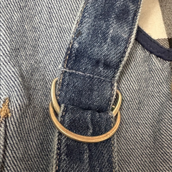 WE THE FREE People High Roller Jumpsuit Slouchy Denim Overall Oversized Women L - Picture 10 of 13